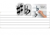 Music-Go-Rounds SHARPS/FLATS  & GIANT STAFF WALL CHART