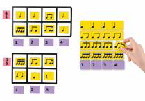 MAGNETIC FRAMES & Music-Go-Rounds MINI RHYTHM N'COUNTERS