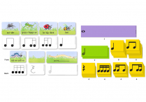 Music-Go-Rounds BASIC RHYTHMS & RHYTHM CRITTERS CARDS