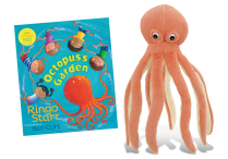 OCTOPUS'S GARDEN Hardback/CD & PLUSH OCTOPUS Set