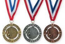 3-D MUSIC MEDALLION