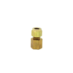 3/8" ODT X 1/4" NPT BRASS FEMALE CONNECTOR