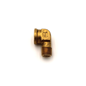 3/8" BRASS STREET ELBOW