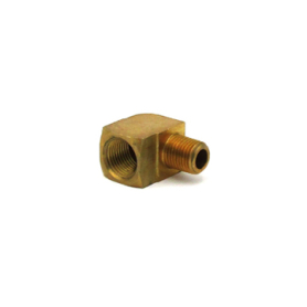 3/8" X 1/4" 90 DEGREE BRASS STREET ELBOW