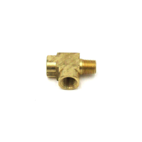 1/4" NPT BRASS STREET TEE