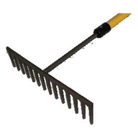 Asphalt Rake, 60" lg fiberglass handle, KARAKE