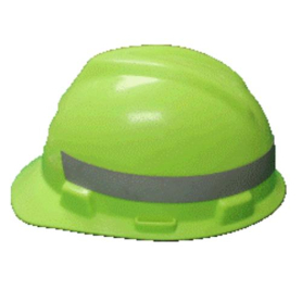 Reflective Strip 1" Wide for Hard Hats & Caps, Set of Two