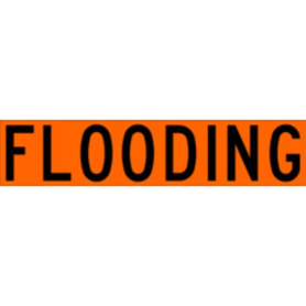 Overlay Patch W/Velcro, 21"x7", W-20 Series, "Flooding"