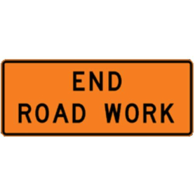 Sign,Roll-Up,60x24, G20-2, End Road Work