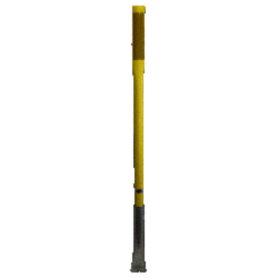 Guide Post - 48 with reflective sheeting, ground mount