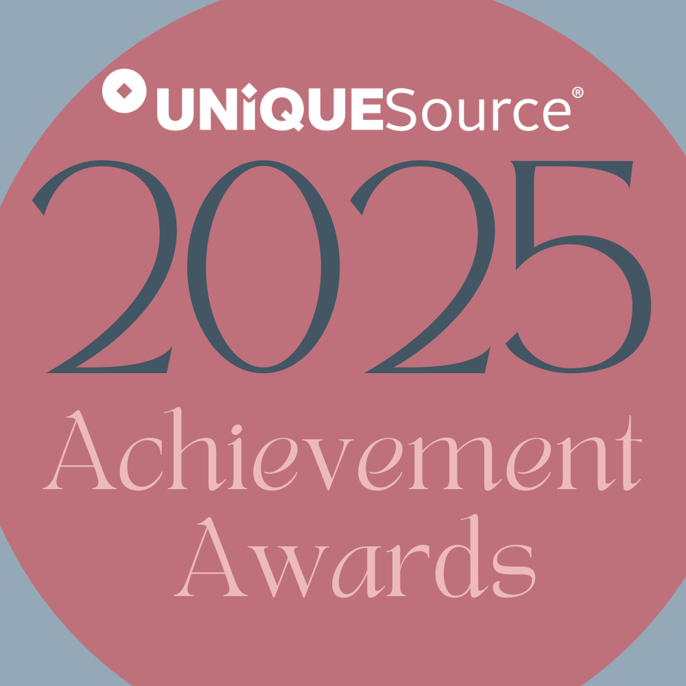 The 2025 UniqueSource Achievement Awards logo