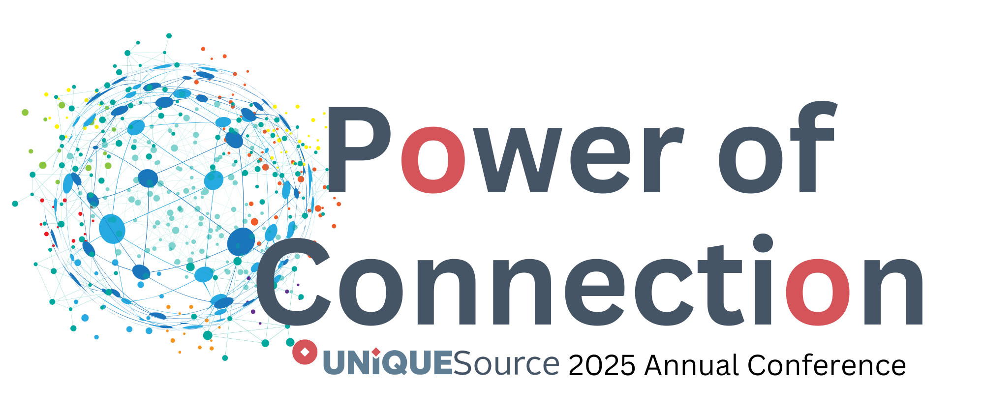 The 2025 UniqueSource Power of Connection Membership Conference logo