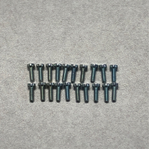 CHEESE HD. SLTD. MACH SCREW 2.5X8MM