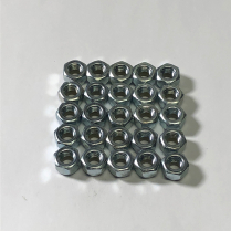 LOCKNUT 1/4-28 NYLN INSRT, ZINC PLAT