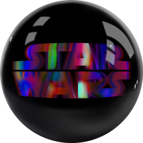 LOGO STAR WARS (GRAPHIQUE 3D)