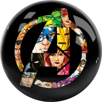 LOGO AVENGERS AVEC PERSONNAGES