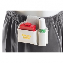 POCHETTE À ACCESSOIRE EN CUIR