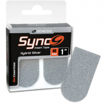GENESIS SYNC TAPE – 1’’ HYBRID SILVER – 40 COUNT