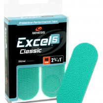 GENESIS EXCEL #5 TAPE AQUA – 40 COUNT