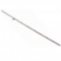 REGLETTE POUR MESURE DE SPAN MÉTALLIQUE DE 6 '' AVEC GOUJON