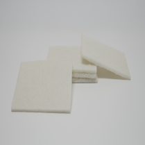 PAD À MAIN BLANC SCOTCH BRITE: 4,5'' X 6'' (PACK DE 5 PIÈCES)