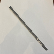 RÈGLE DE PORTÉE EN ACIER