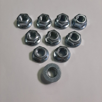 7/16-20 Nut Flanged Bag/10