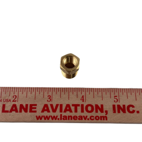 BRASS REDUCER - 1/4 to 1/8 FITTING  (209-42)
