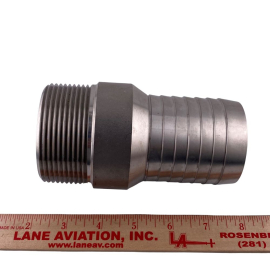 2-1/2"SS 3/16 HOSE NIPPLE