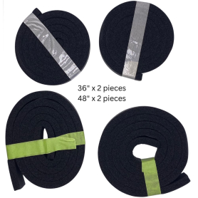 HOPPER LID SEAL KIT (BLACK) 2 x 48"/ 2 x 36"---ALL