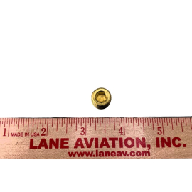 1/4" BRASS PLUG - HEX HEAD