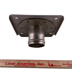 FLANGE W/ 2" HOSE FITTING