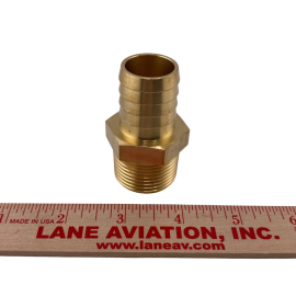 1" BRASS HOSE BARB        (for Single Point Hatfield Instl.)