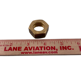 NUT, 7/8" UNF, CAP, BRASS