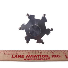 SPIDER 6 BLADE FAN, AGRI 7/8"