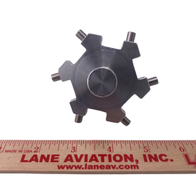 SPIDER 6 BLADE FAN, TRANS 3/4"