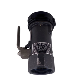 2" Female Dry-Break Coupler Alum.  J1401010