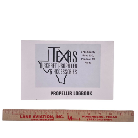 PROPELLER LOGBOOK (provided by TX A/C Prop & Access.)