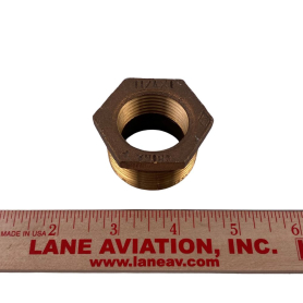 1 1/4 BUSHING BRASS THREADED (1VFZ6)