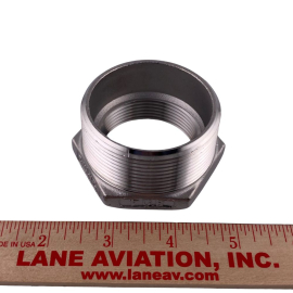 2" X 1 1/2" S/S THREADED REDUCER BUSHING