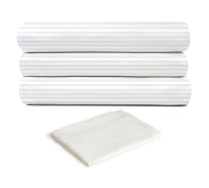 Golden Suite T-250 Sheets White/White Pinstripe
