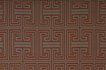 Maze Bed Scarves - Pewter/Brick (Overstock)