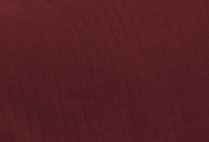 Golden Square Bolster Pillow Sham Claret 