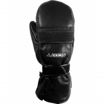 V LEATHER MITT