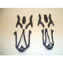 INNER PADS SPARE KIT GROOVE BLACK^