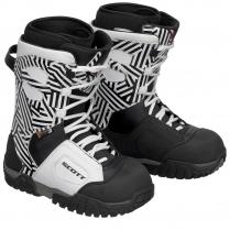 X-TRAX SNOWMOBILE BOOT BLACK WHITE