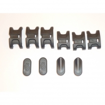 CABLE CLAMPING SET GENIUS CARBON