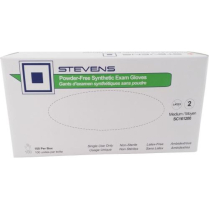 Stevens Synthetic Vinyl Exam Gloves, Powder-Free, Non-Sterile, X-Large