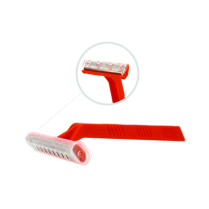 Single Blade Facial Razor, Orange