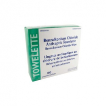 BZK Alcohol-Free Antiseptic Cleansing Towelettes, 5" x 7"